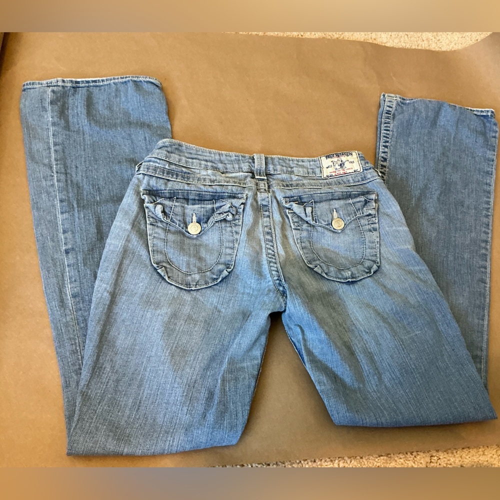 Women’s TRUE RELIGION DENIMJEANS. High rise boot cut.